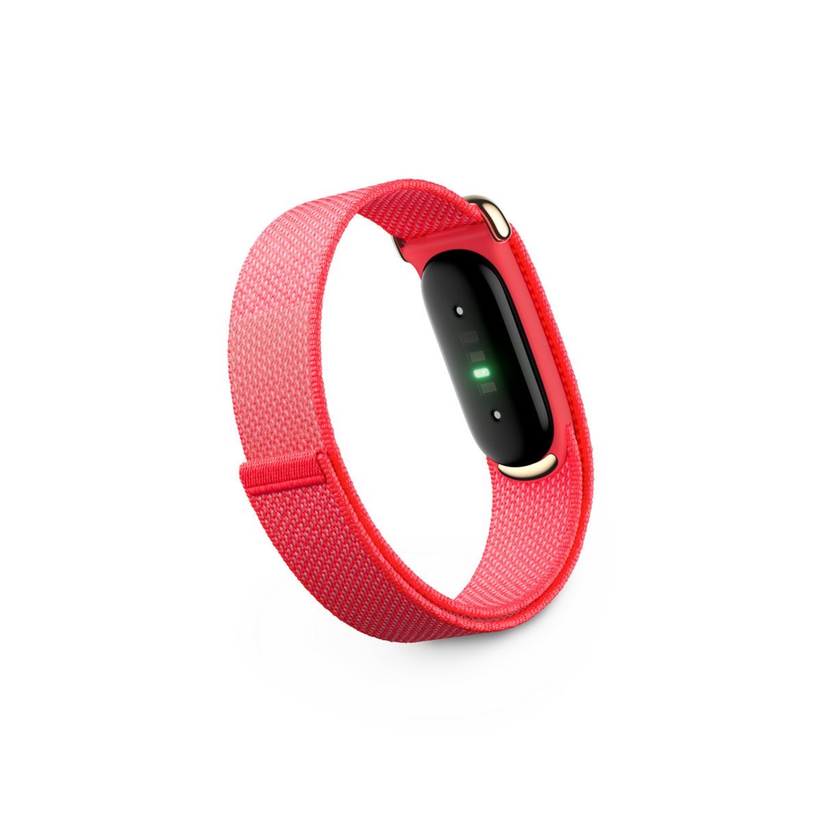 Google Fitbit Air, Berry, angled back