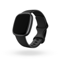 Fitbit Versa 4, Black Graphite, 3qtr_left