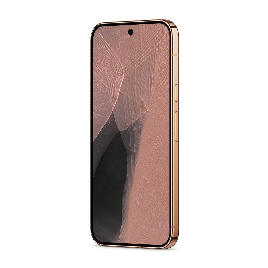 Pixel 11 Pro XL, Canyon, angled front