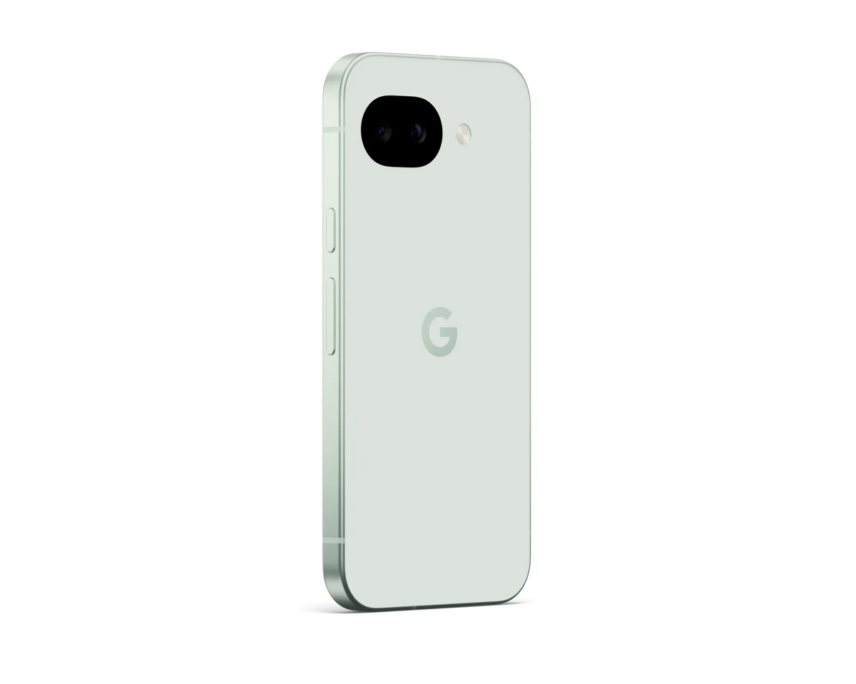 Pixel 10a, Fog, angled back