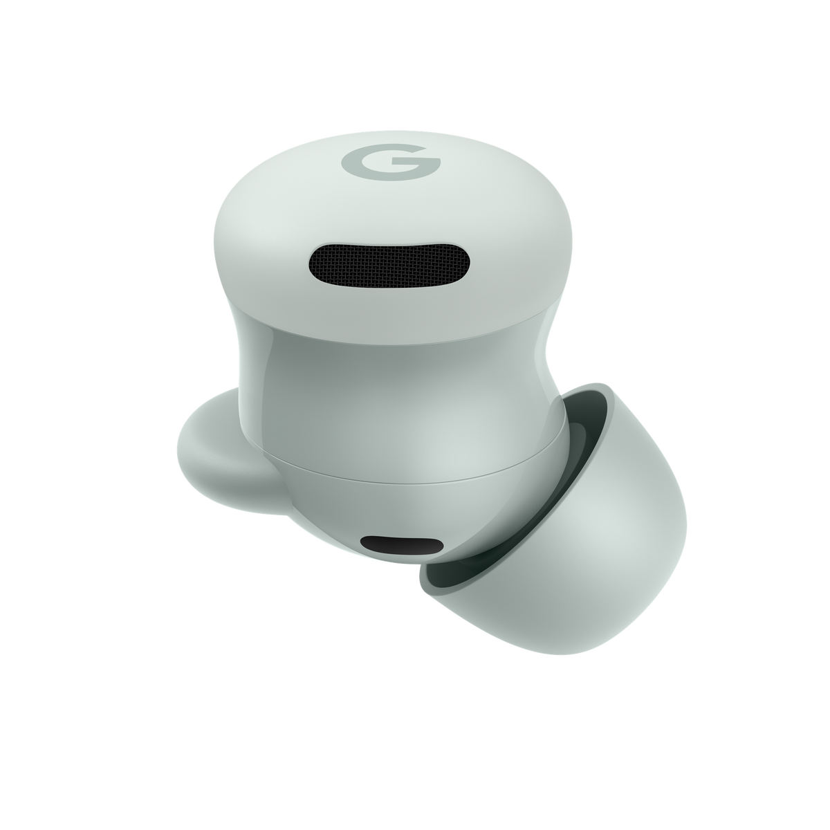 Pixel Buds 2a, Fog, side
