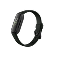 Fitbit Inspire 3, Midnight Zen-Black, angled front