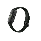 Fitbit Inspire 3, Midnight Zen-Black, angled front
