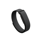 Google Fitbit Air, Obsidian, angled front right