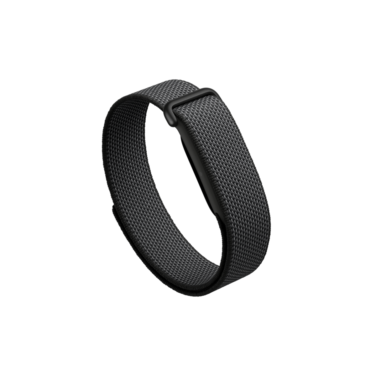Google Fitbit Air, Obsidian, angled front right