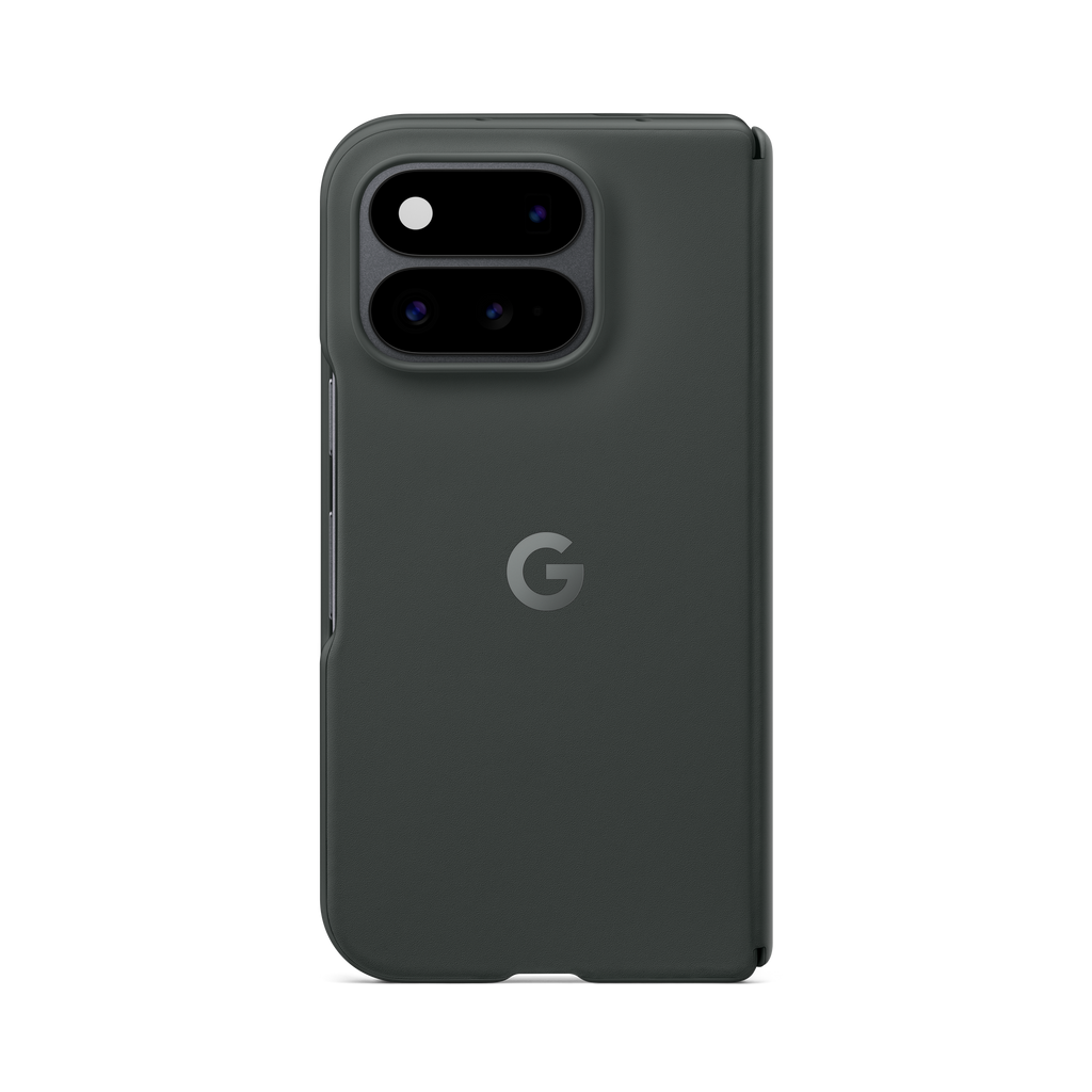 Google Pixelsnap Case for Pixel 11 Pro Fold, Obsidian, closed-b