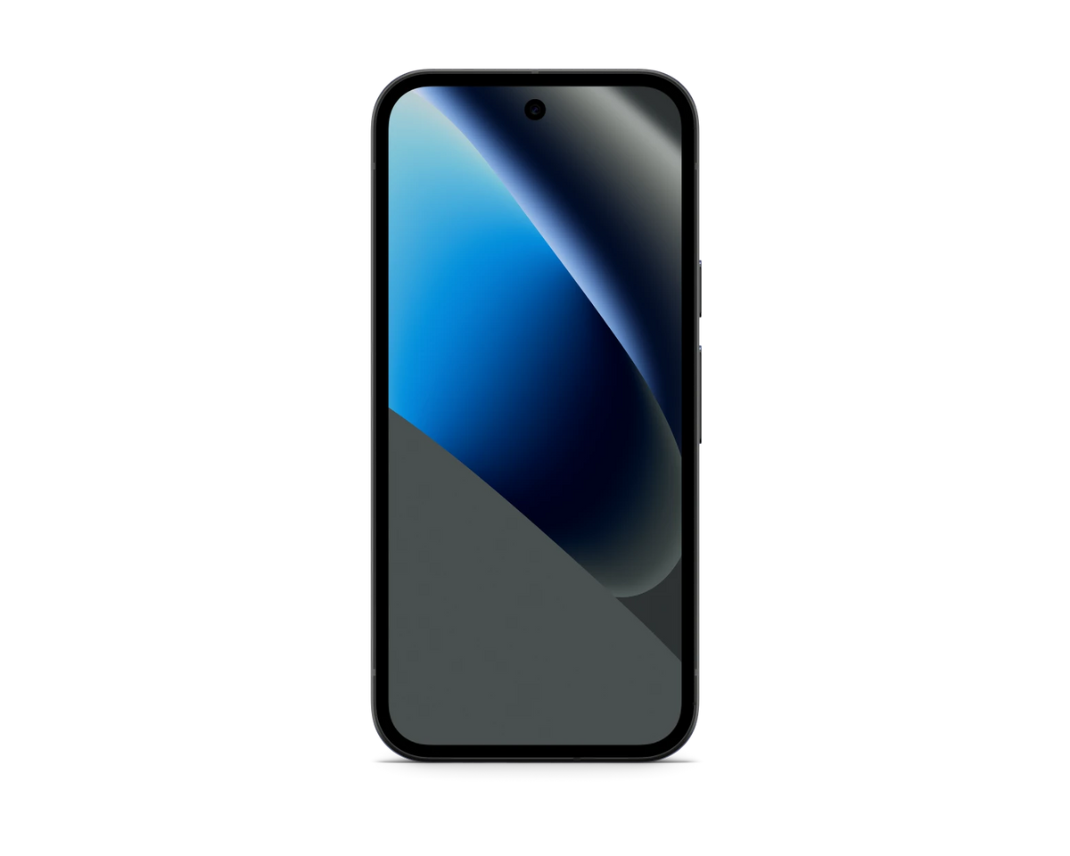 Pixel 10a, Obsidian, front