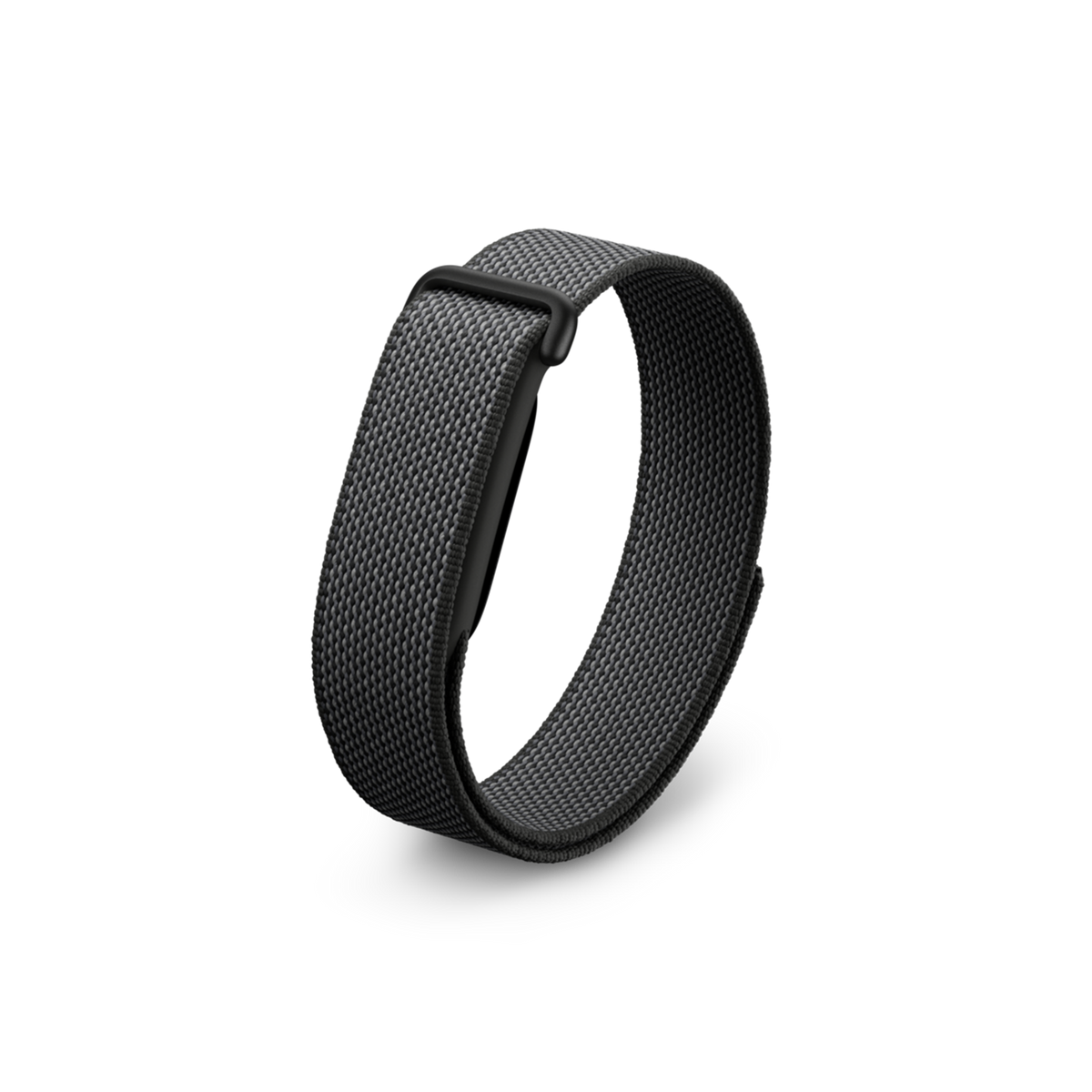 Google Fitbit Air, Obsidian, angled front