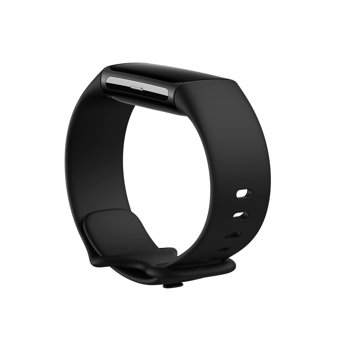 Fitbit Charge 6, Obsidian Band - Black Aluminum Case, dramatic