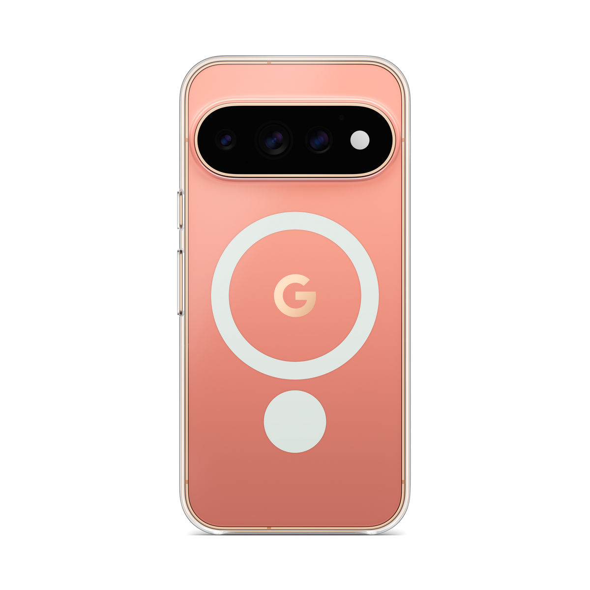 Google Pixelsnap Clear Case, Pixel 11 Pro, back