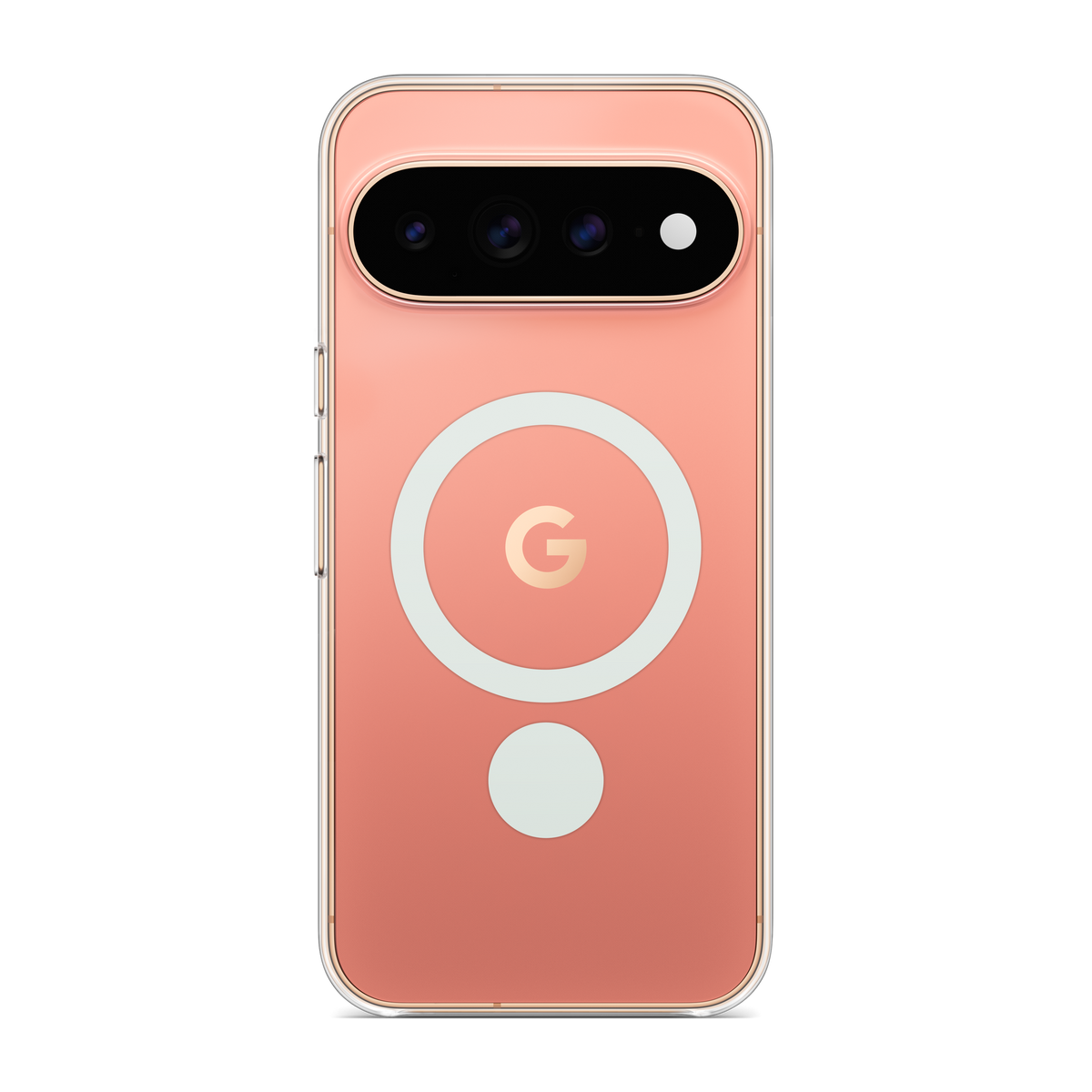 Google Pixelsnap Clear Case, Pixel 11 Pro XL, back