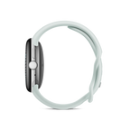 Google Pixel Watch 5, Silver, Fog Band, Wi-Fi, side