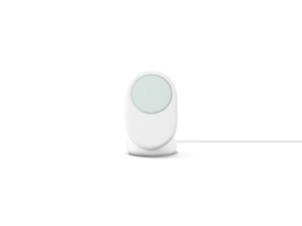 Google Pixelsnap Charger with Stand, Snow, front
